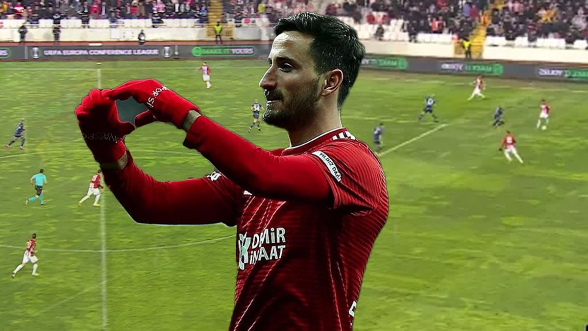 UEFA seçti: Yılın en iyi golü Sivasspor'dan