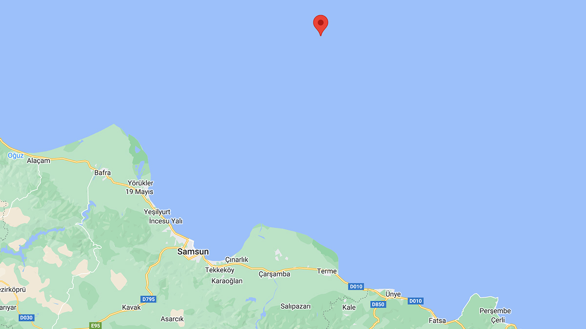 Samsun açıklarında 3.4 büyüklüğünde deprem | Son depremler