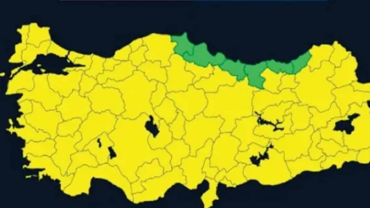 Kabus bitmek bilmiyor! 9 şehirde sarı, 4 şehirde turuncu kodlu uyarı yapıldı! Herkes önlemini alsın