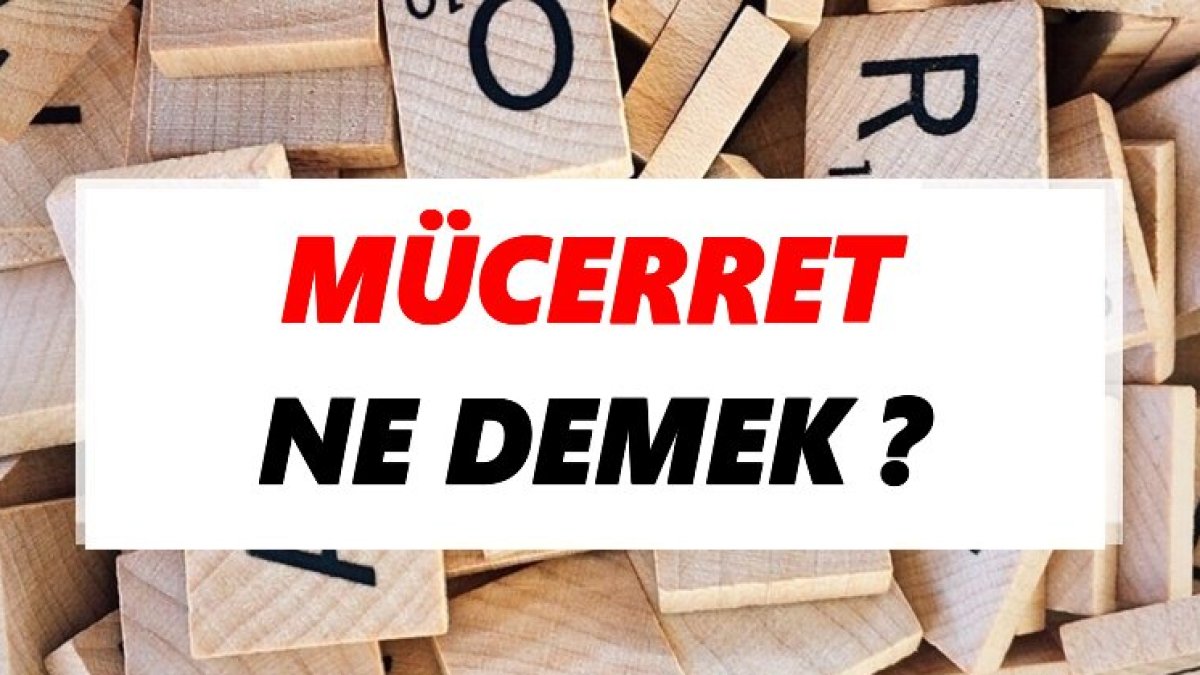 Mücerret Nedir? Türk Dilinde Mücerret Kelimesinin Anlamı ve Kullanımı