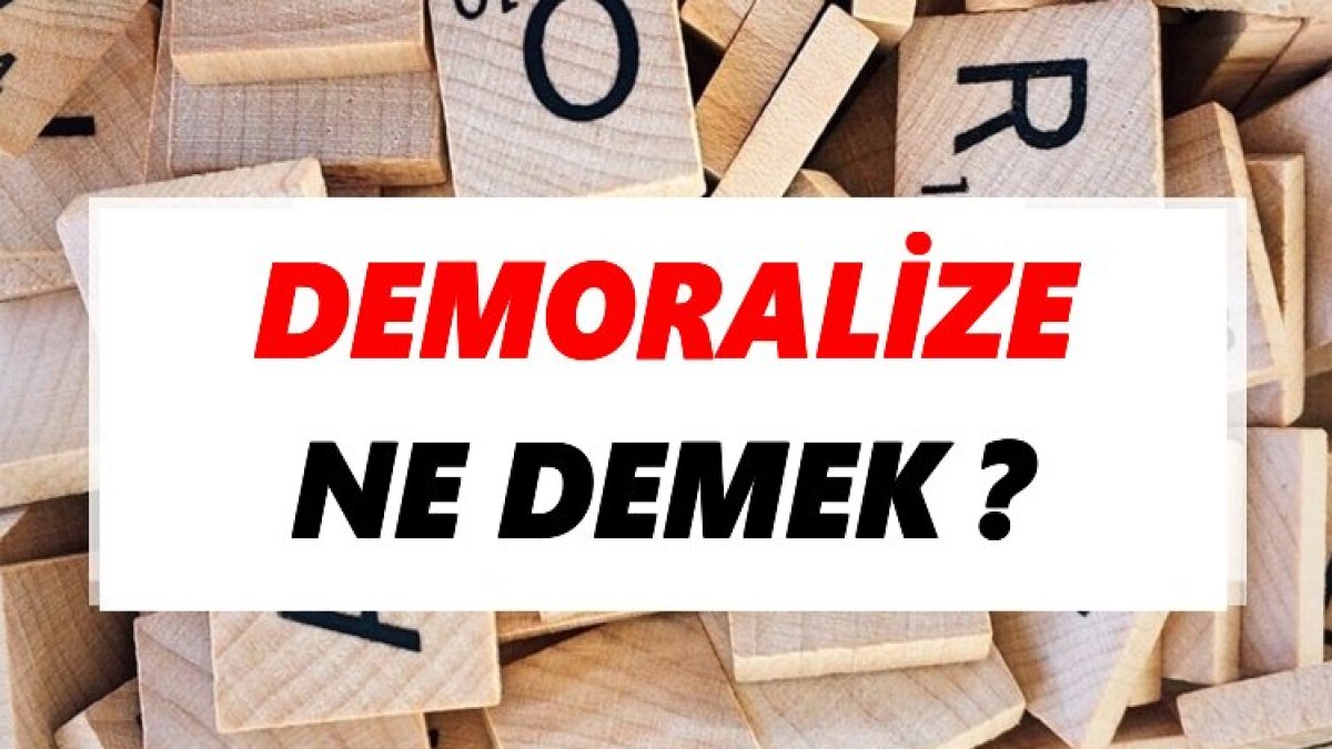 Demoralize Nedir? Demoralize Ne Demek? Tanım, Anlam ve Örnekler