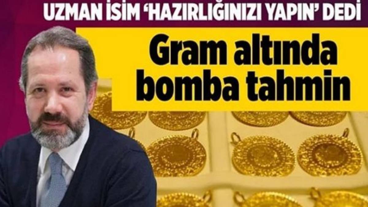 Gram altında ibre yeşile döndü! O tarihten itibaren gram altın 1800 TL olacak