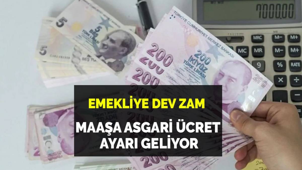 En düşük emekli aylığı netleşiyor! Emeklilerde asgari ücret zammı bayramı... Dünkü zam dengeleri değiştirdi