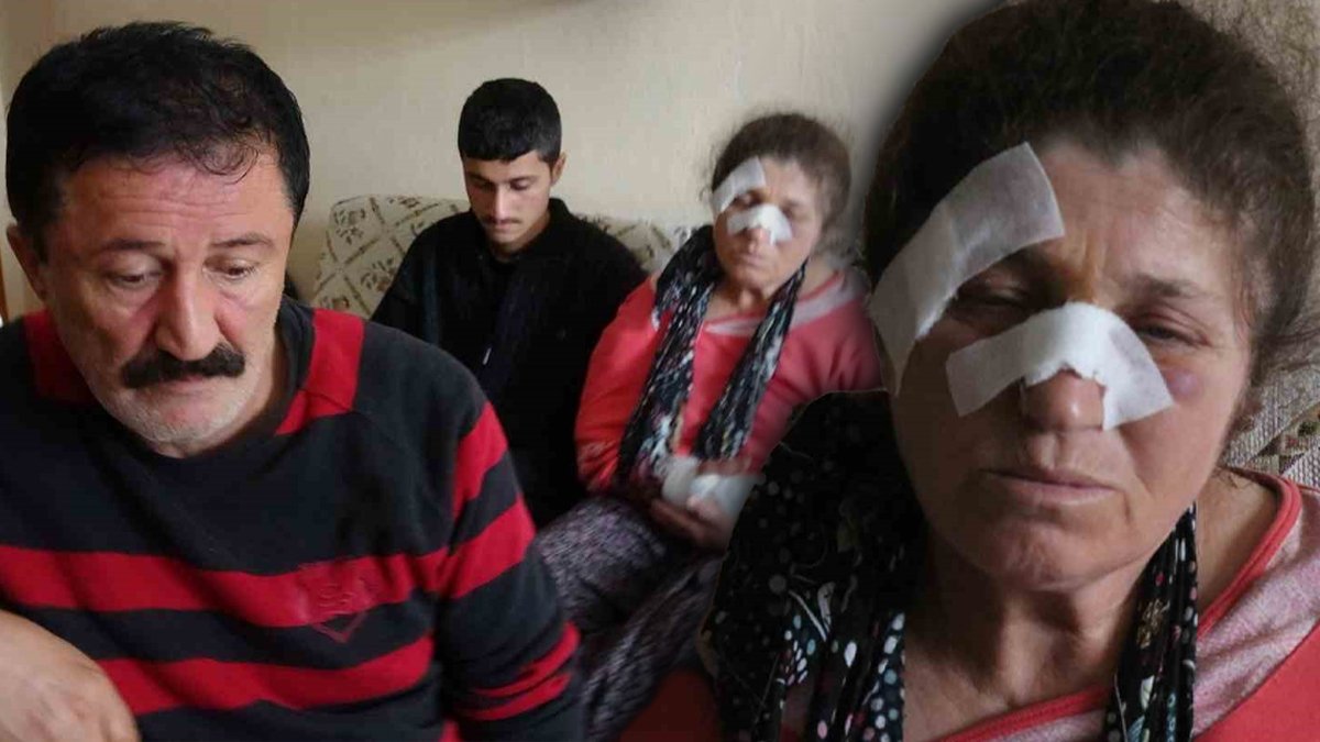 Hem yumruklarla hem baltayla darp ettiler! Benim ve çocuklarımın hayatı tehlikede