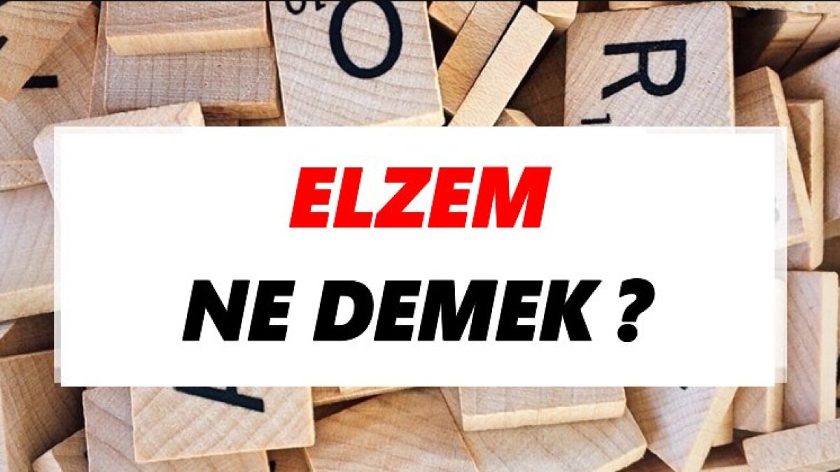 Elzem Ne Demek? Tanımı, Anlamı ve Örnekler