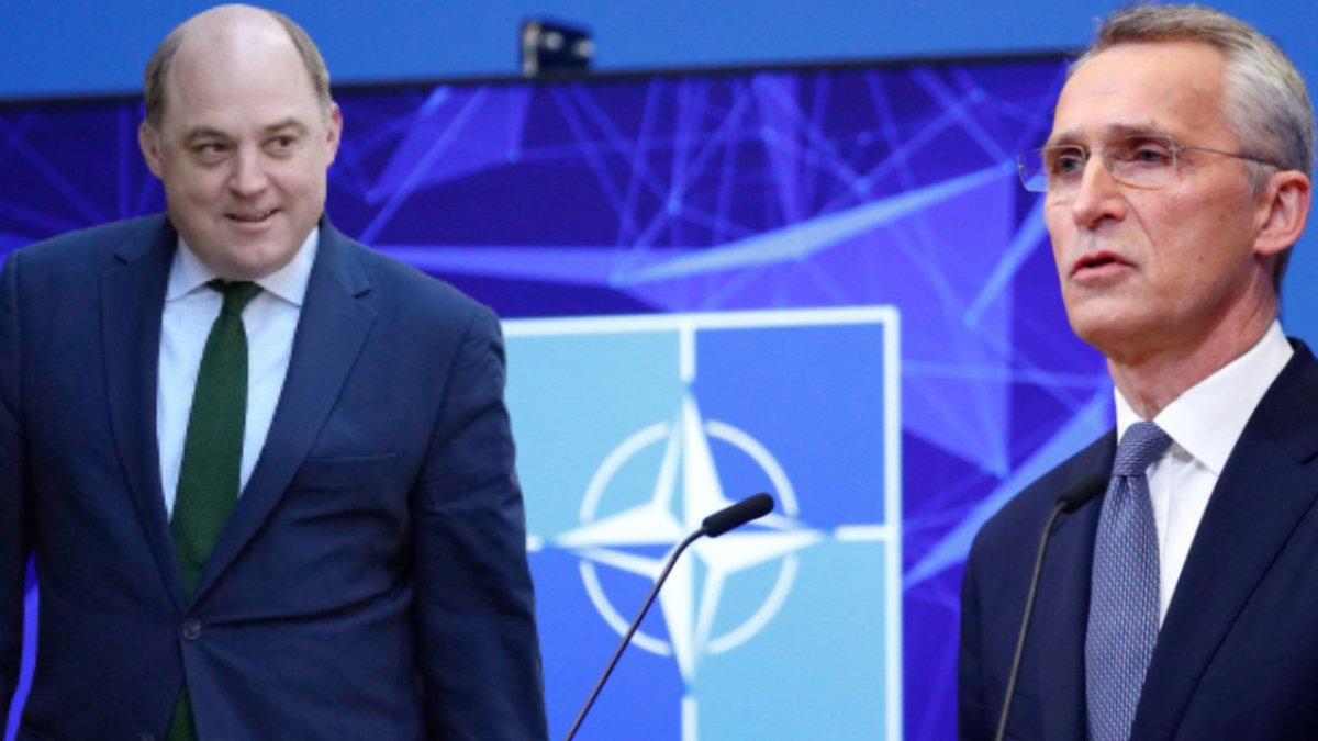İngiliz bakan Ben Wallace geri çekildi: NATO’da ibre Stoltenberg’i gösteriyor