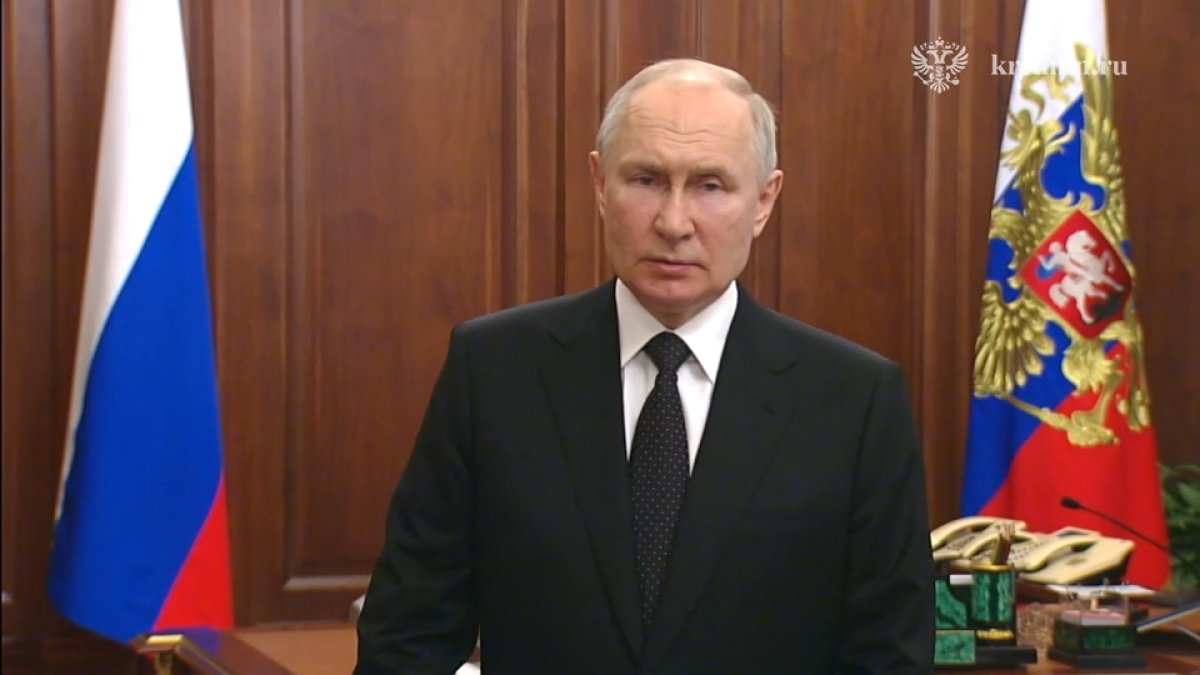 Putin Wagner’in darbe girişimine ‘hainlik’ dedi: Geleceğimiz için mücadele veriyoruz