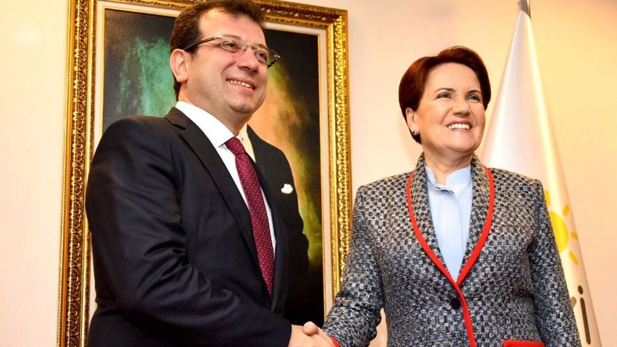 İmamoğlu'ndan Akşener'e tebrik mesajı