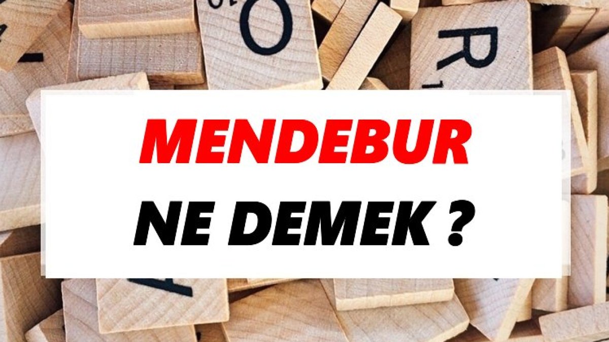 Mendebur Ne Demek?