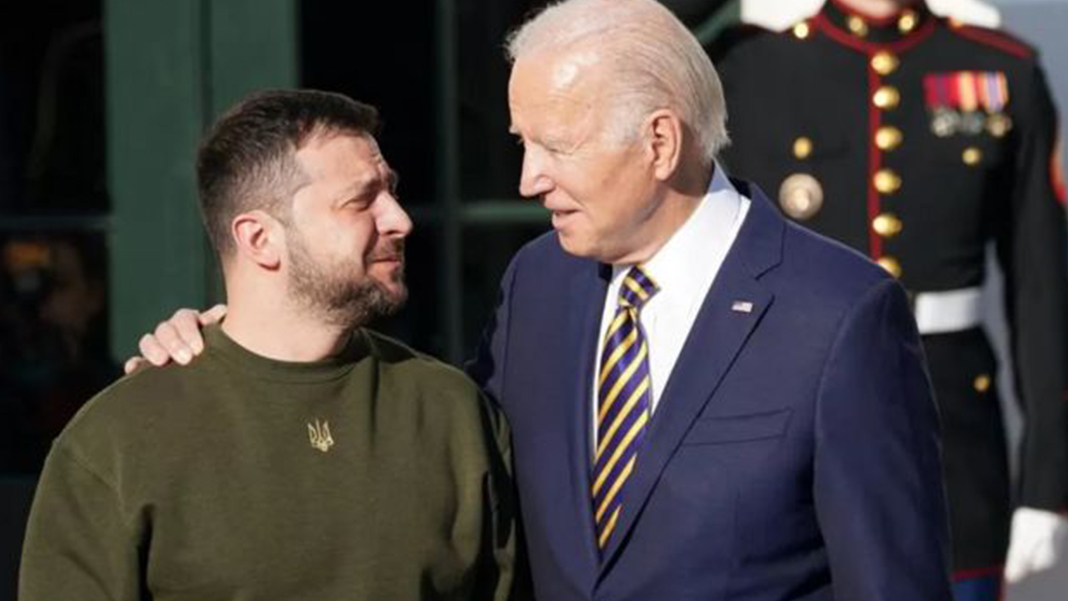 Biden Zelenskiy ile görüştü