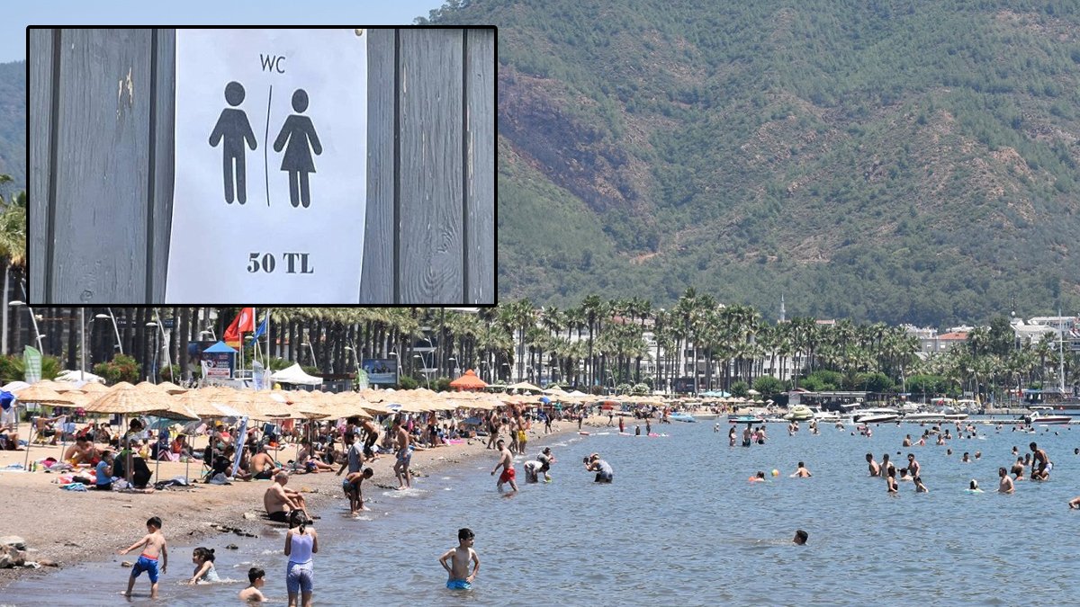 Görenler inanamadı! Çeşme'de tuvalet ücreti 50 lira oldu