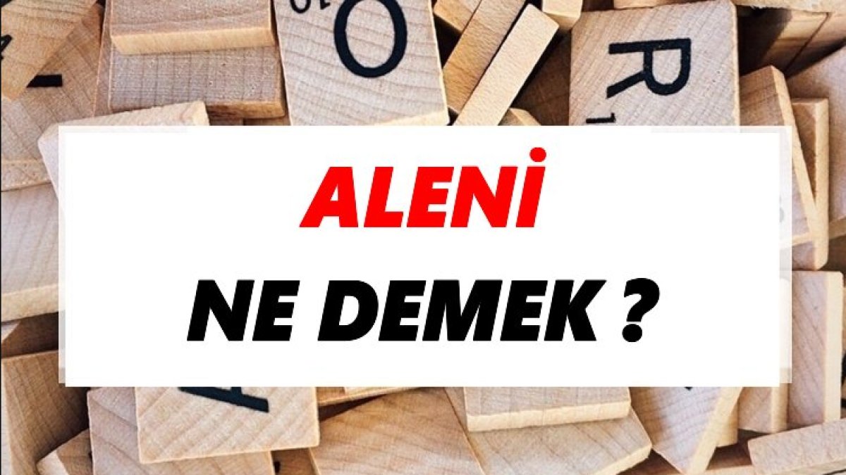 Aleni Ne Demek: Huzurun ve Dengenin İfadesi