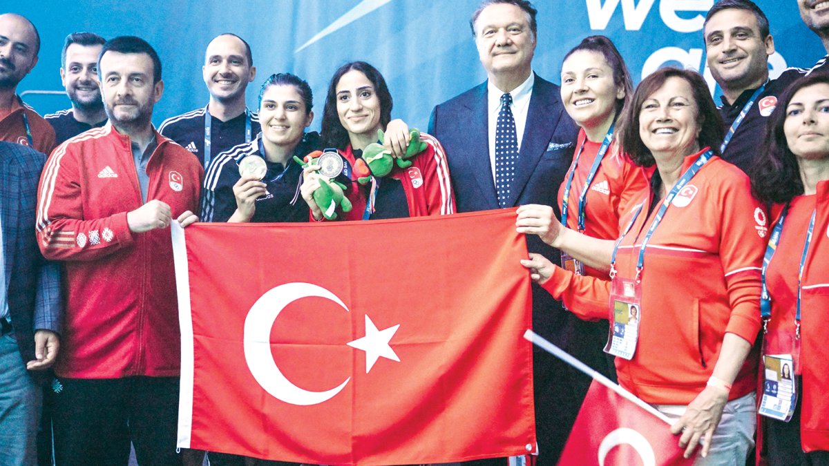 Milliler Avrupa Oyunları’nda rekor kırdı