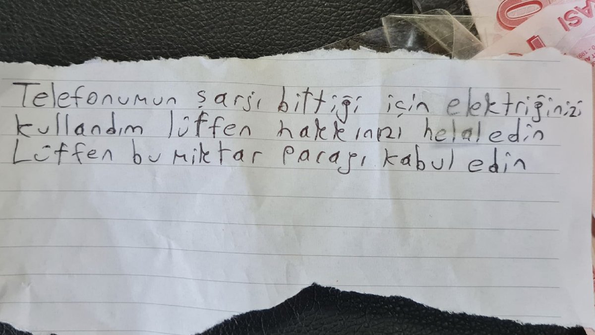 Vatandaştan vefalı hareket! Telefonunu hastanede şarj etti...