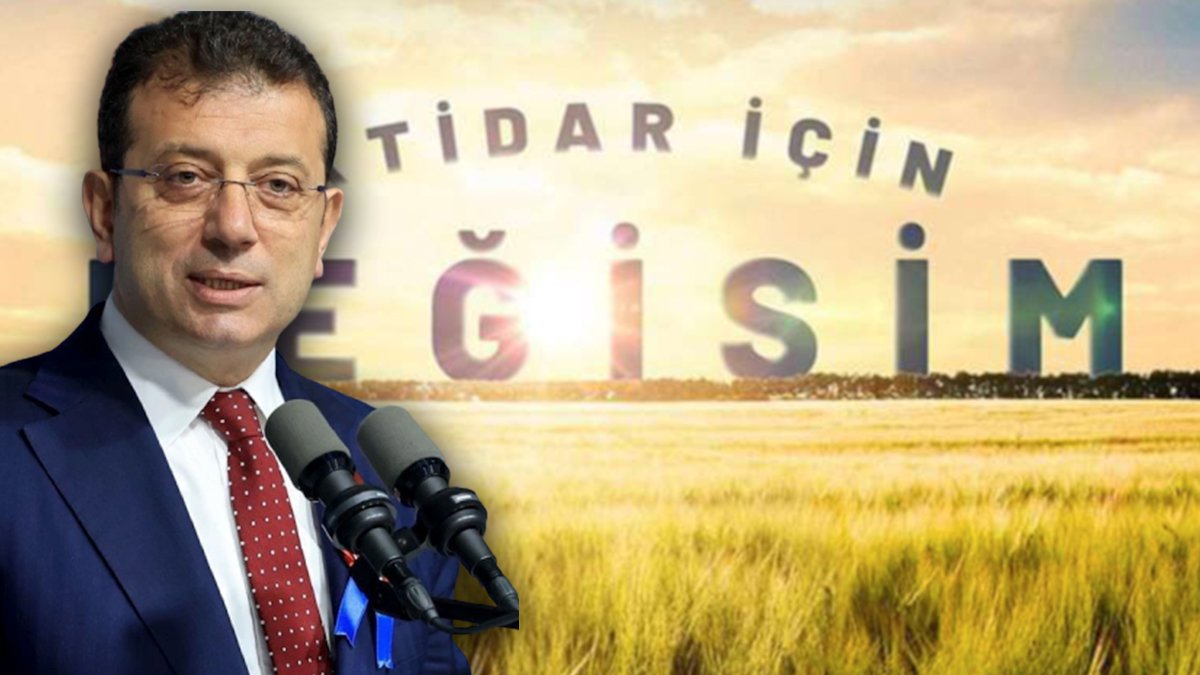 İmamoğlu paylaştı: İktidar için değişim