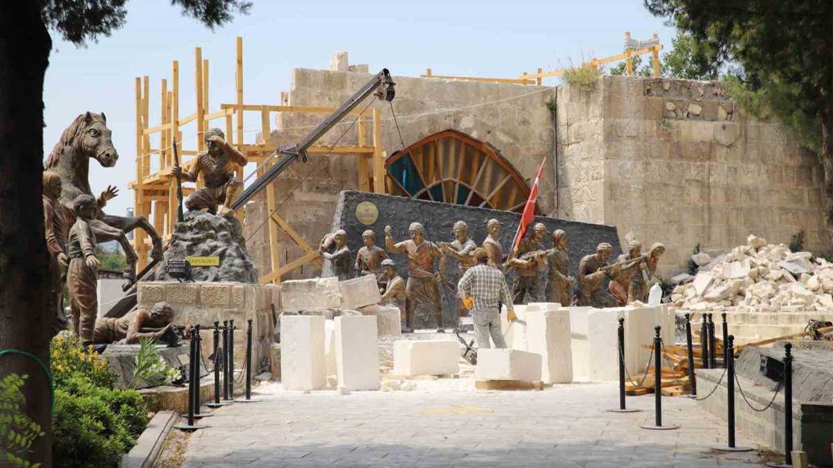 Depremde hasar görmüştü: Gaziantep Kalesi'nin restorasyonu başladı