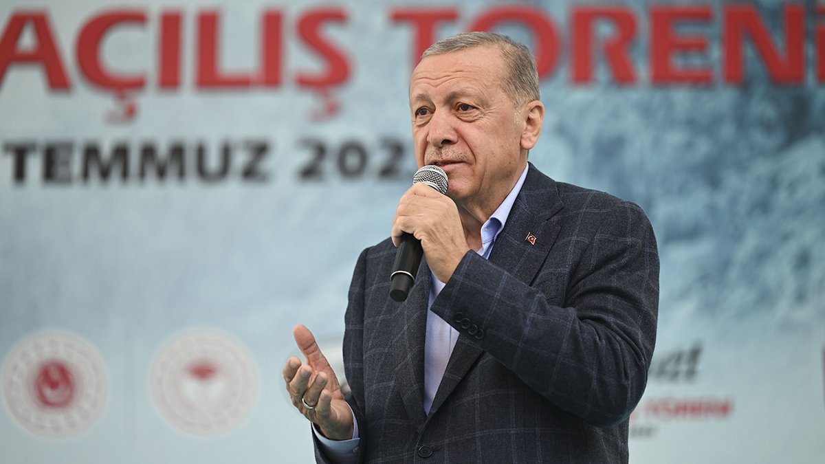 Cumhurbaşkanı Erdoğan, Bayburt'taki toplu açılış töreninde konuştu