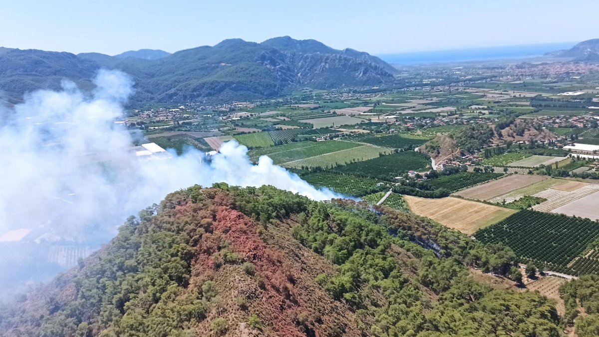 Muğla'daki yangın kontrol altına alındı
