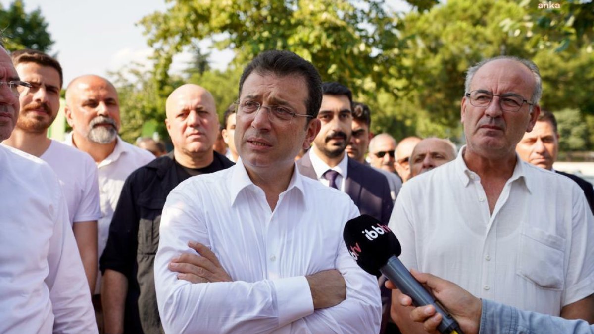 İmamoğlu Tuzla'da çalışmaları yerinde inceledi: Farklı siyasi partiyle yönetildiği için cezalandırılan ilçeler vardı