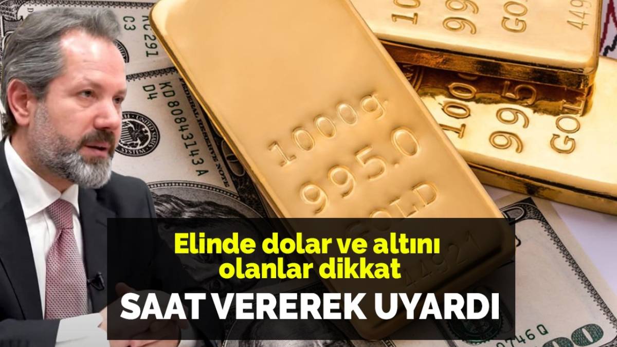 İslam Memiş saat vererek uyardı! ‘Buna izin vermeyecekler’ dedi altını ve doları olanlara çağrı yaptı