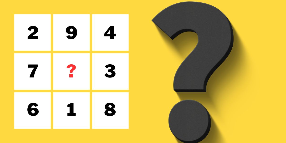Zeka Oyunu: Kayıp sayıyı 20 saniyede bulabilir misin? Mantık becerilerinizi test edin!
