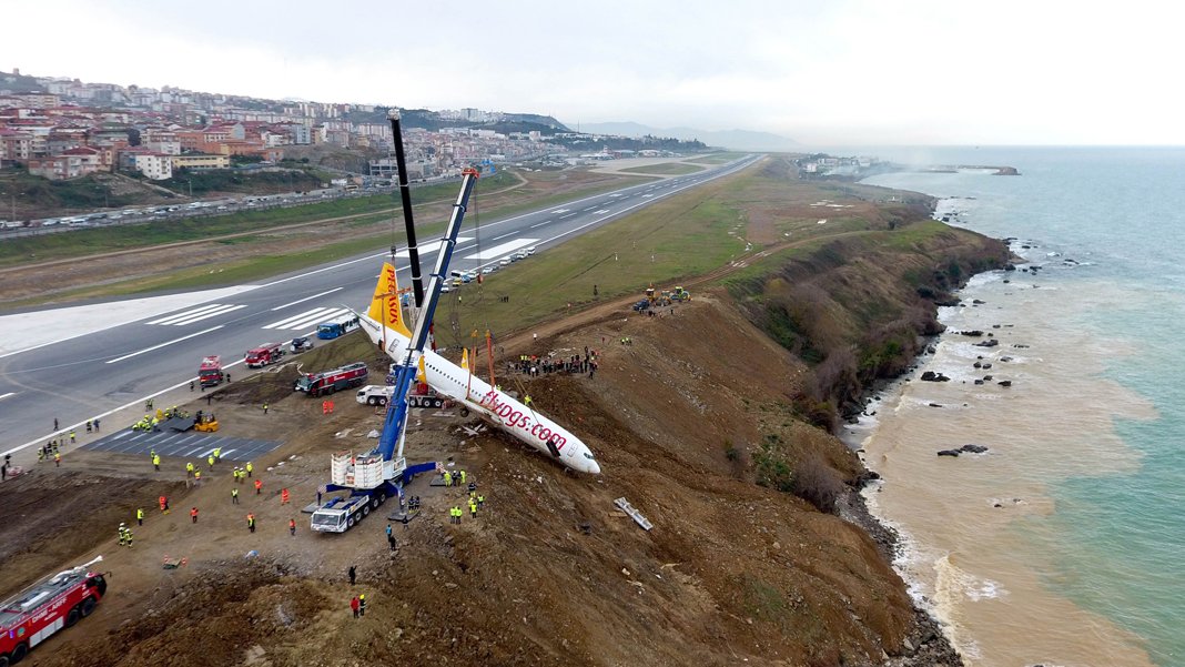 Trabzon Havalimanı 'S.O.S.' veriyor: Kırmızı kil tehlikesine dikkat!