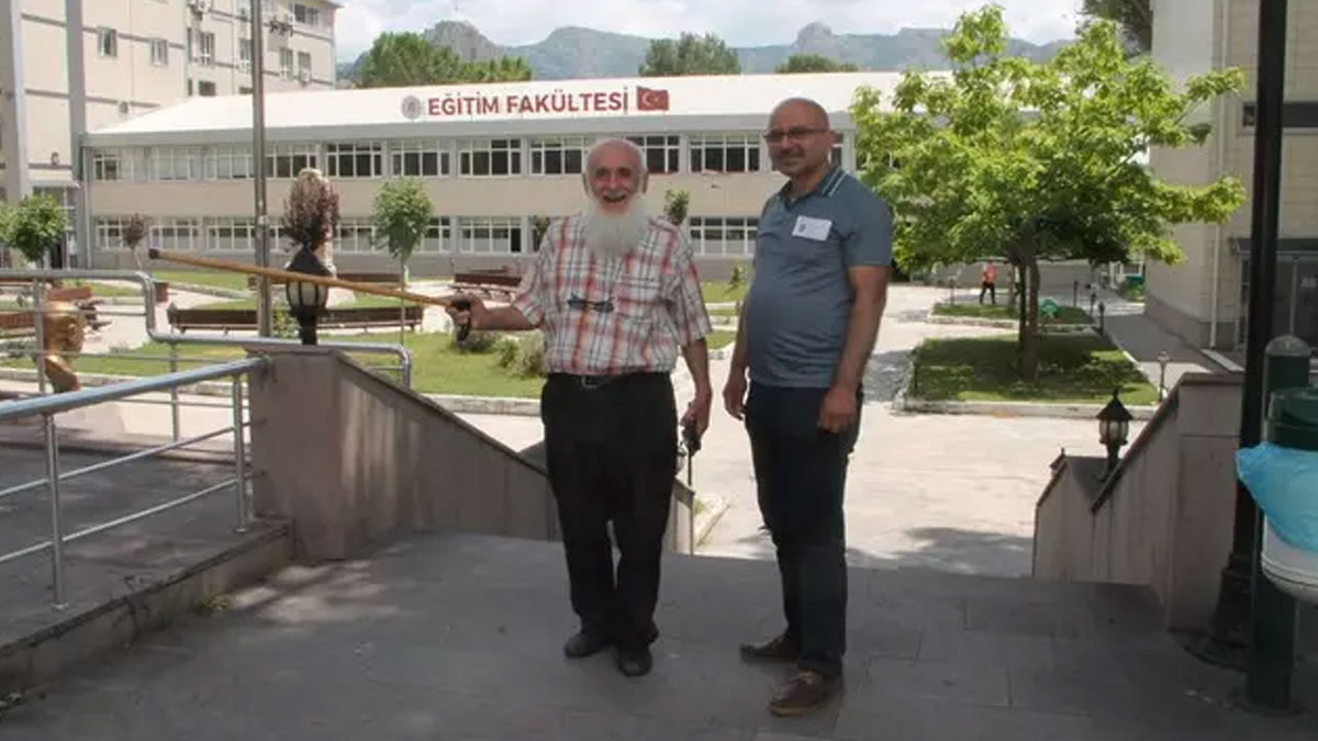 81 yaşında DGS’ye girdi: Matematikte biraz zorlandım