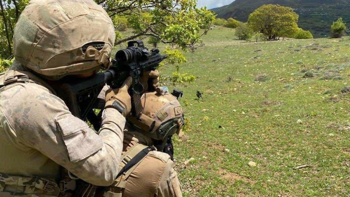 MSB duyurdu! Sınırı yaşa dışı yollarla geçmeye çalışan terörist yakalandı