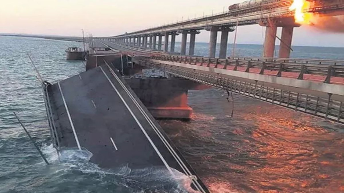 Kırım’daki işgalin sembolü vuruldu