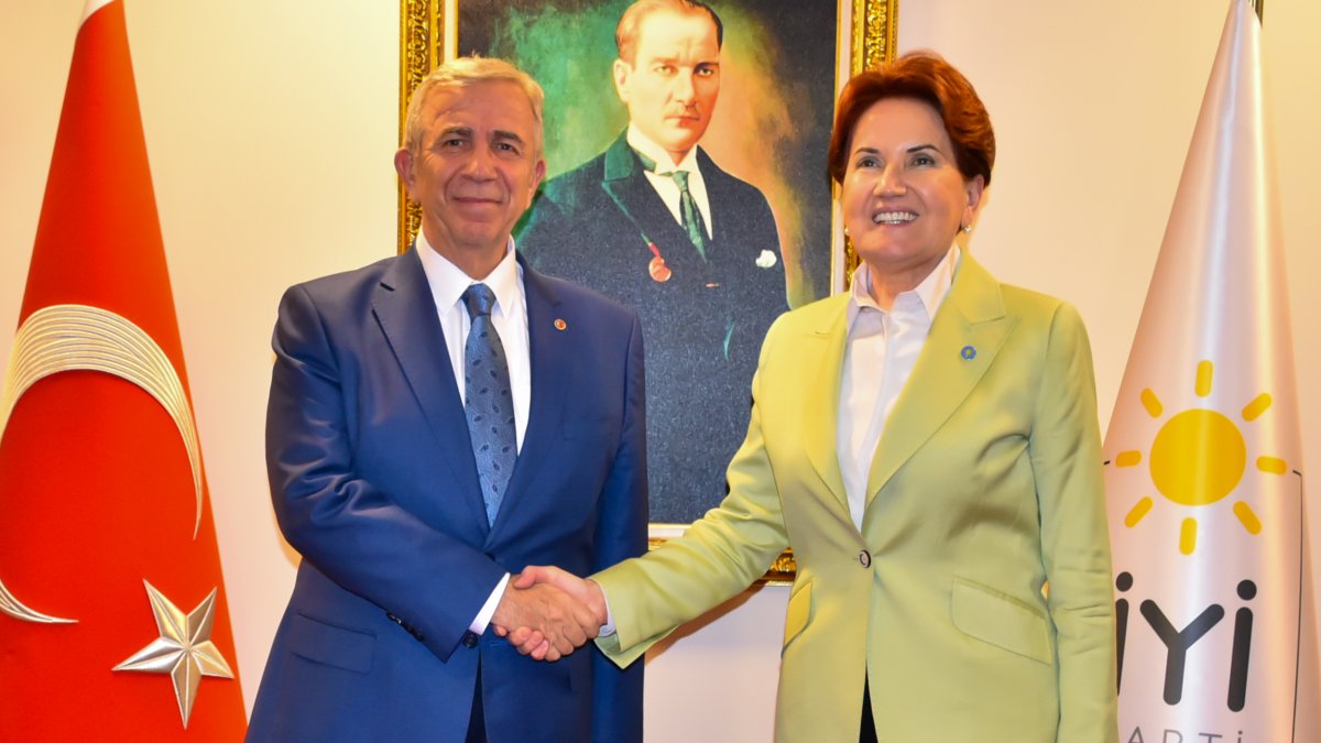 Akşener Yavaş ile bir araya geldi