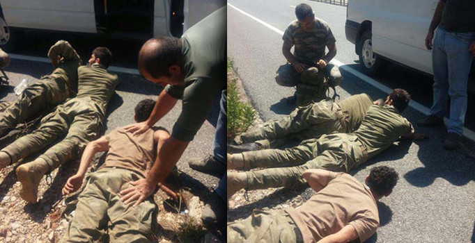 Marmaris'te yakalanan suikastçi askerlerin yeni fotoğrafları ortaya çıktı!