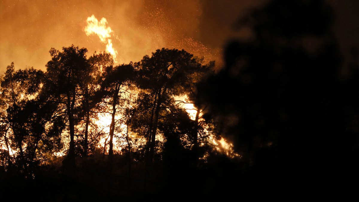 Antalya'da orman yangını: 6 kişi dumandan etkilendi, bölgedeki konutlar boşaltıldı