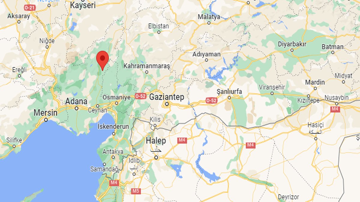 Adana'da 5.5 büyüklüğünde deprem | Son depremler