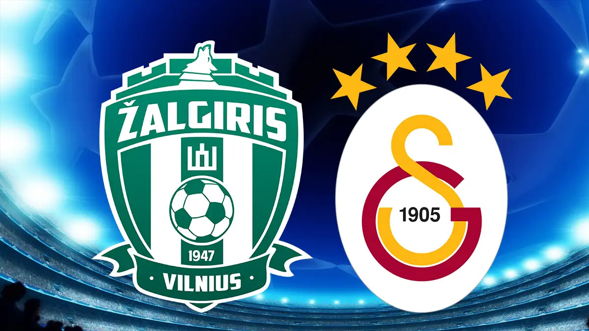 Zalgiris - Galatasaray (İlk 11'ler)
