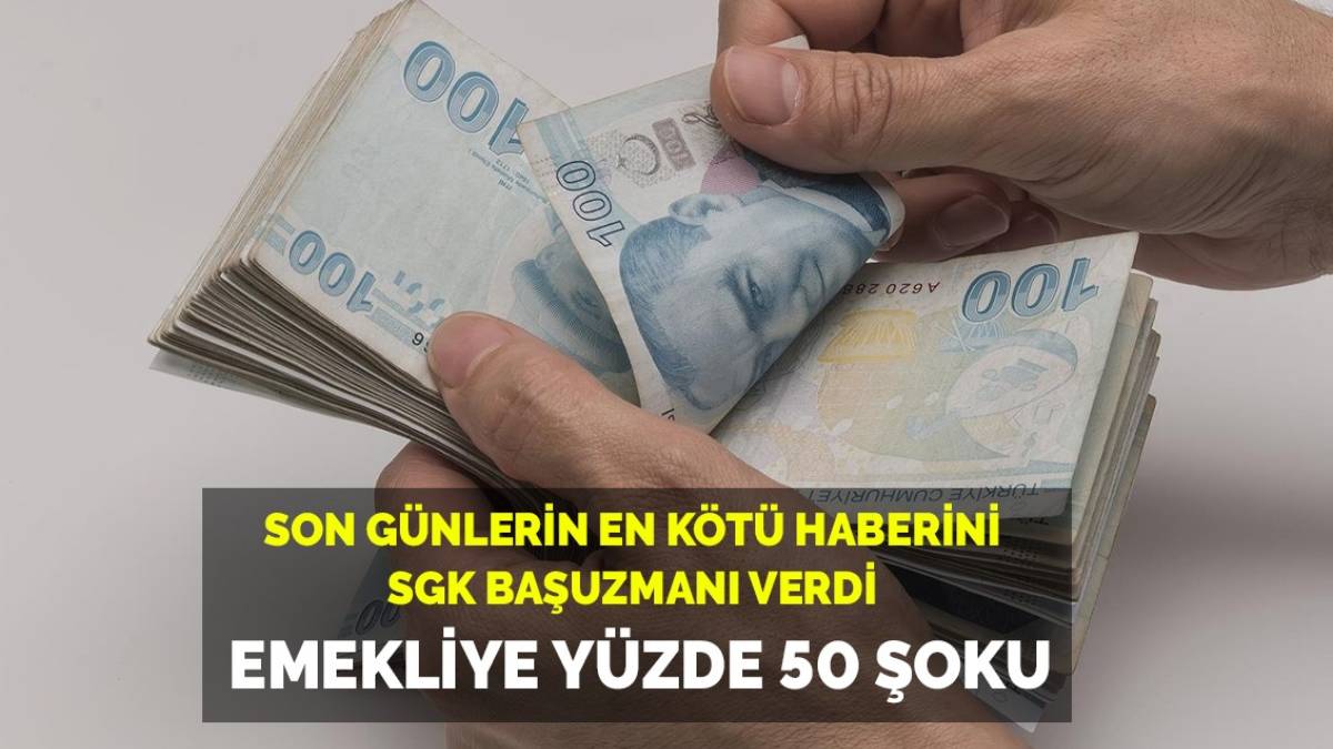 Temmuzda emeklilere yüzde 50 maaş şoku! Son günlerin en kötü haberini SGK Başuzmanı duyurdu: Emekliler şokta