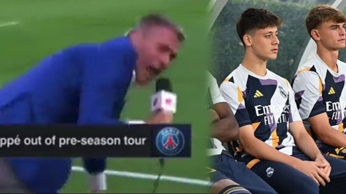 Arda Güler'in ilk maçında korkutan anlar! Canlı yayında yere yığılıp kaldı, spikerin panik anları kamerada