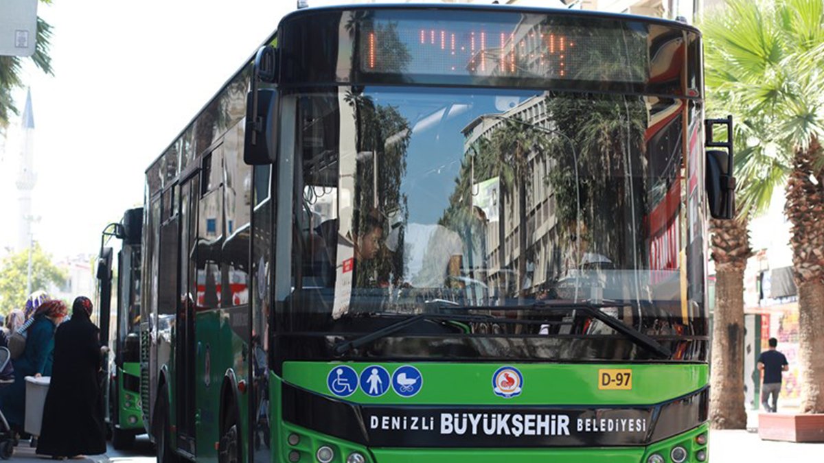 Denizli'de toplu ulaşıma zam kararı