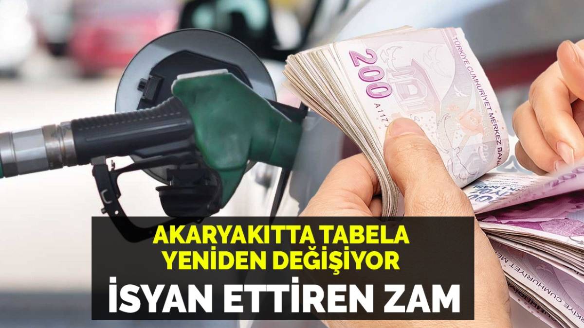 Akaryakıt fiyatları altınla yarışıyor! Motorine bir dev zam daha... 29 Temmuz güncel akaryakıt fiyatları