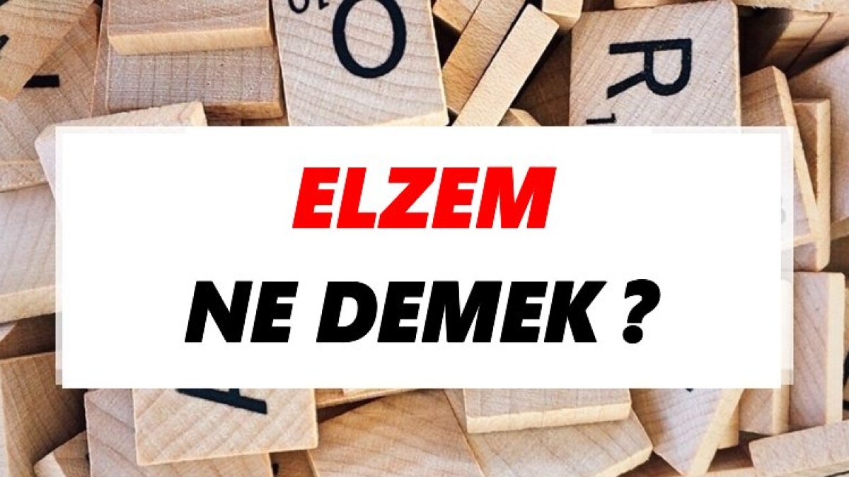 Elzem Ne Demek?