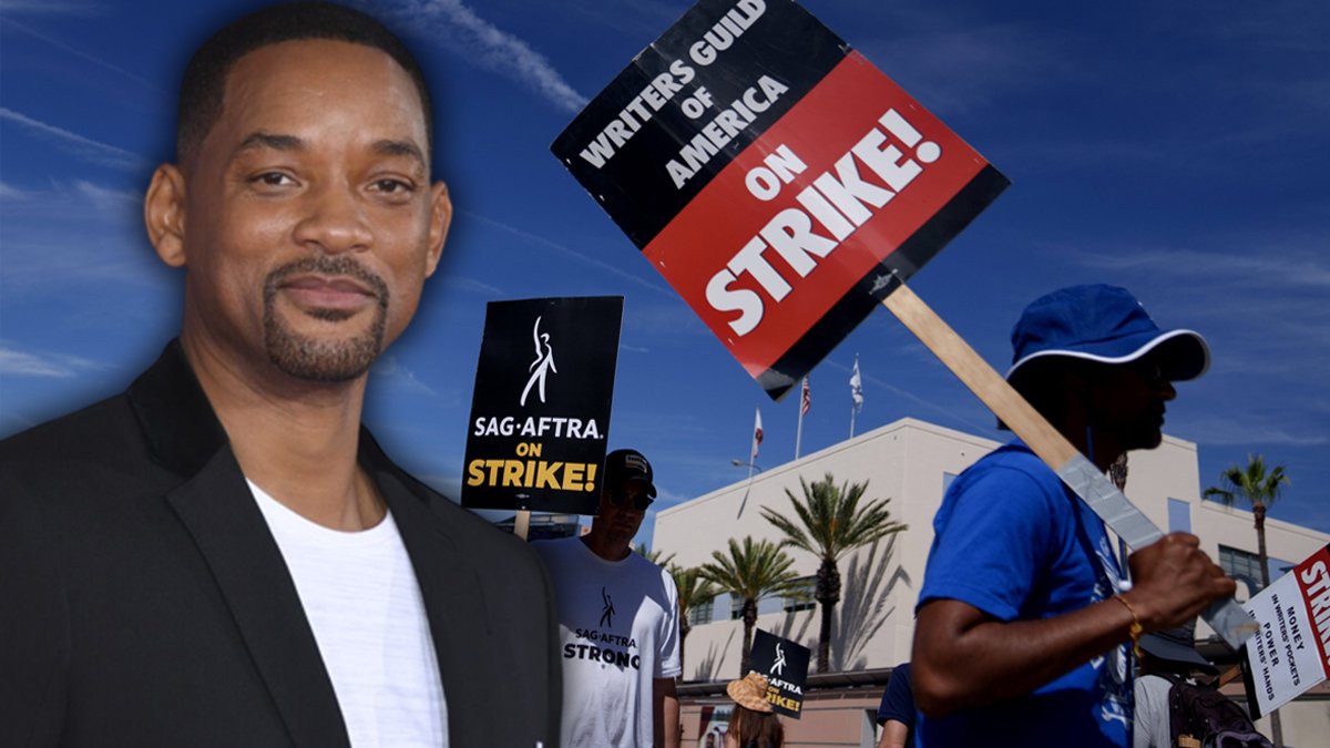 Will Smith'ten Hollywood grevine destek: Bizim için bir dönüm noktası