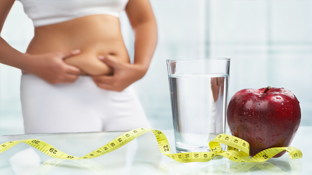 Göbek yağını 30 dakikada eriten karışım! İngiliz kadınları hep yapıyormuş, çok doğal