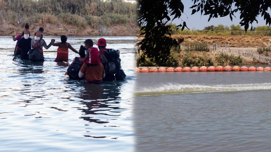 ABD’nin ‘insanlık dışı’ uygulaması sonuç vermiyor: Meksika sınırındaki şamandıralar göçmenleri durdurmadı