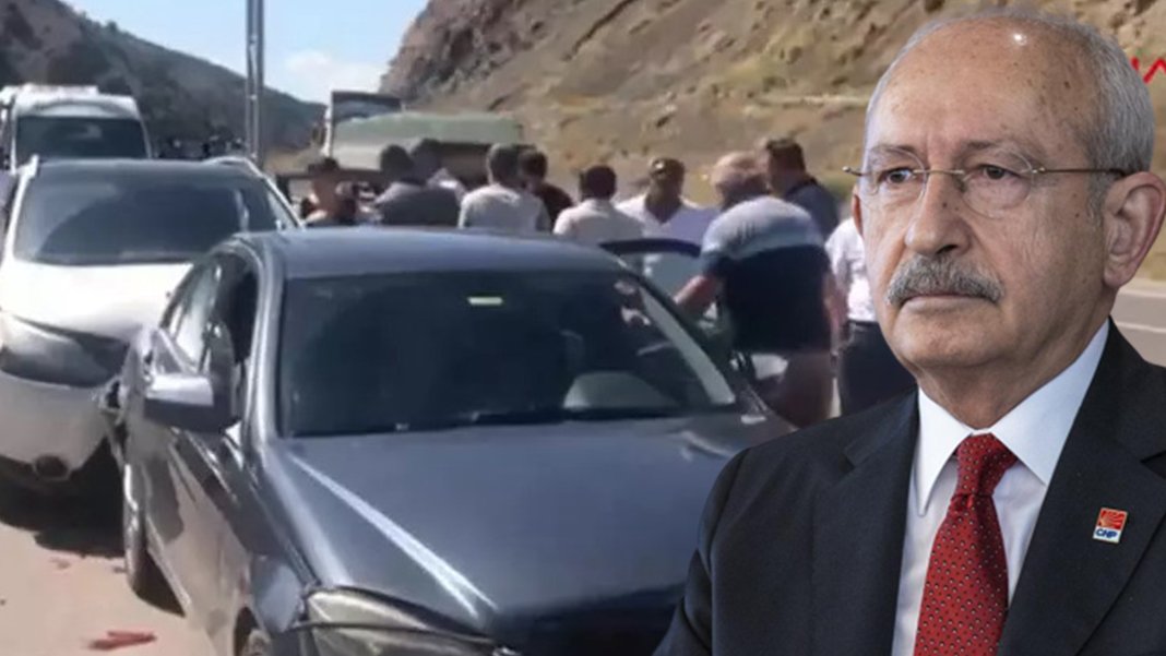 Kılıçdaroğlu'nun konvoyunda kaza: İkisi gazeteci dört yaralı