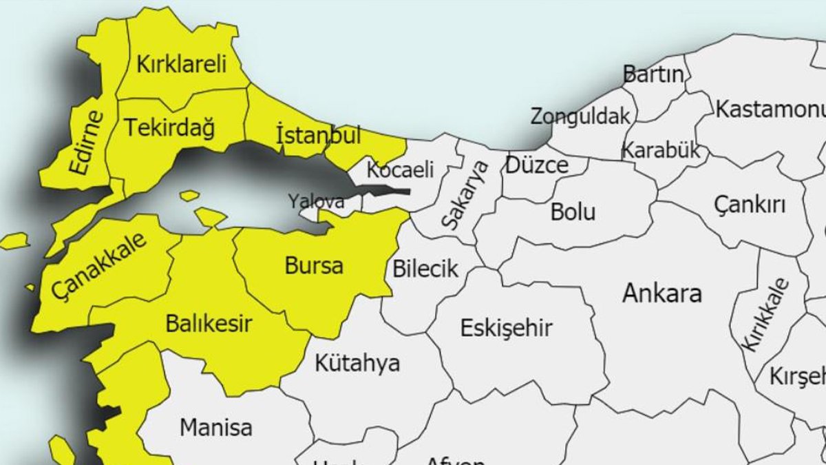 Kırklareli, Edirne, Çanakkale, Tekirdağ, İstanbullulara mavi kod uyarısı! Bitsin diye ağlayacağız... Pazar sabahı...