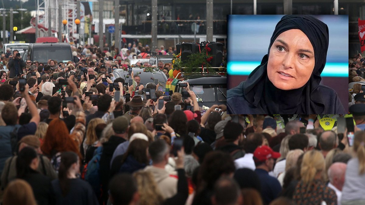 Sinéad O'Connor son yolculuğuna uğurlandı