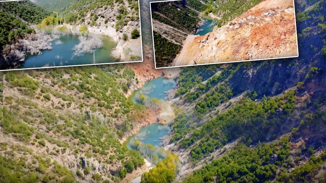 Maraş depremleri sonrası oluştu: Çevredeki köyleri tehdit ediyor