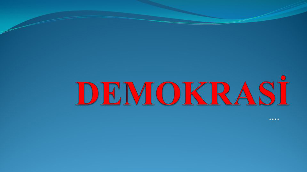 Demokrasi nedir?
