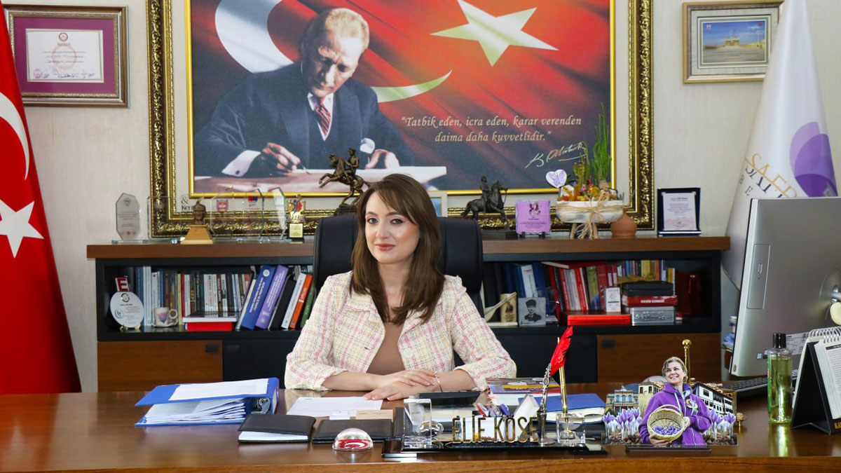 Miras kent en genç kadın Başkan Vekili'ne emanet