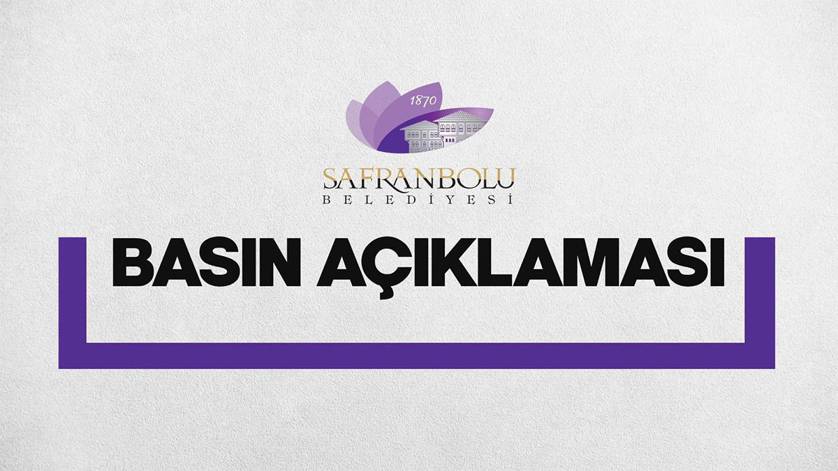 Safranbolu Belediyesi, Gerdan Restoran olarak anılan bölge ile ilgili açıklama yaptı