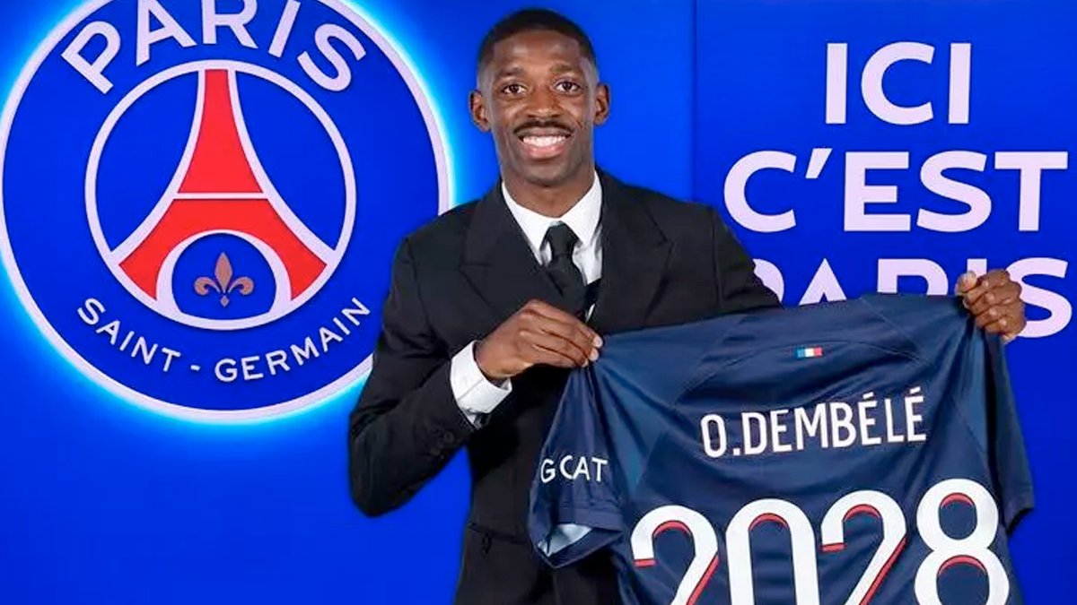 Barcelona'nın yıldızı Ousmane Dembele PSG'de